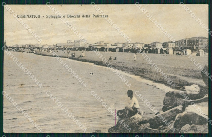 Forlì Cesenatico Spiaggia cartolina QT3354 – fronte