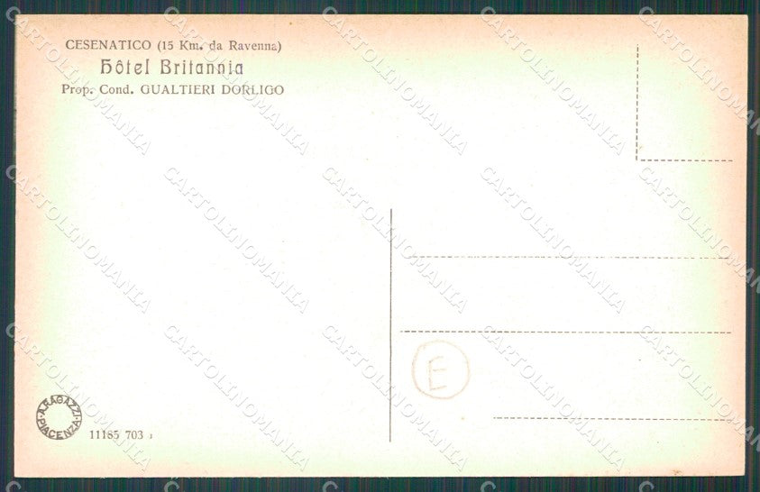 Forlì Cesenatico cartolina QT3362 – retro