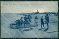 Rimini Riccione Spiaggia PIEGHINA cartolina QT3372 – fronte