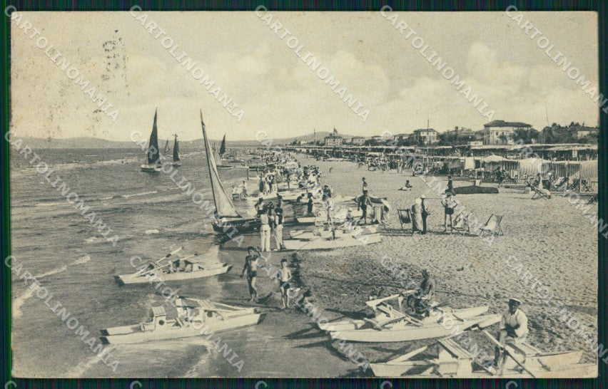 Rimini Riccione Spiaggia cartolina QT3375 – fronte
