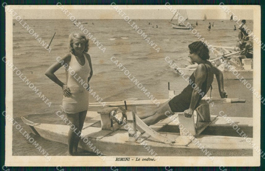 Rimini Città Spiaggia cartolina QT3459 – fronte