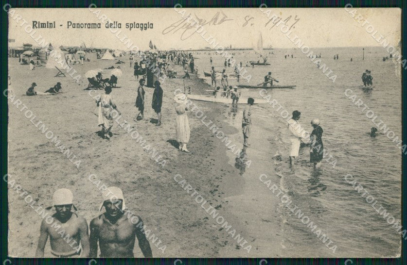 Rimini Città Spiaggia COLLA cartolina QT3466 – fronte