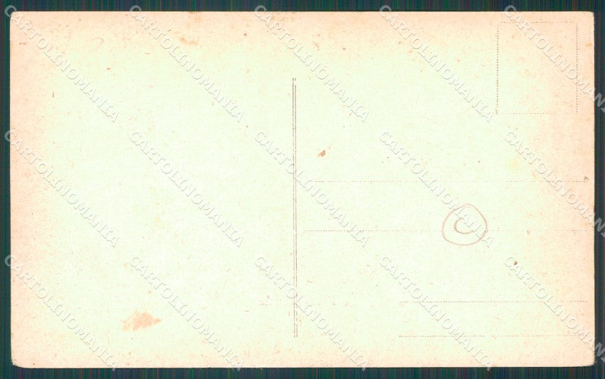 Rimini Città Porto Canale Barche Alterocca 1606 RIFILATA cartolina QT3506 – retro