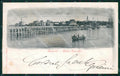 Rimini Città Porto Canale Barca MACCHIA cartolina QT3511 – fronte