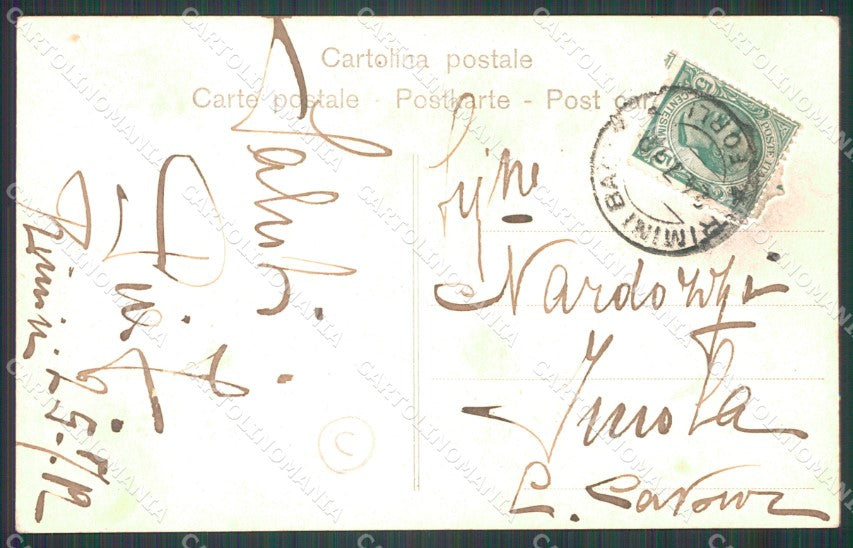 Rimini Città Alterocca 905 cartolina QT3533 – retro