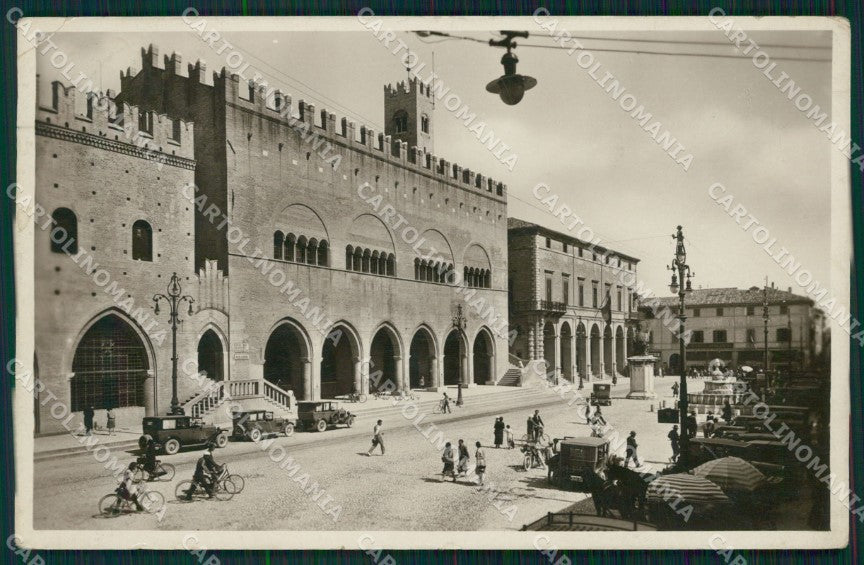 Rimini Città Municipio Auto PIEGHINA Foto cartolina QT3542 – fronte