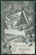 Rimini Città Saluti da cartolina QT3565 – fronte