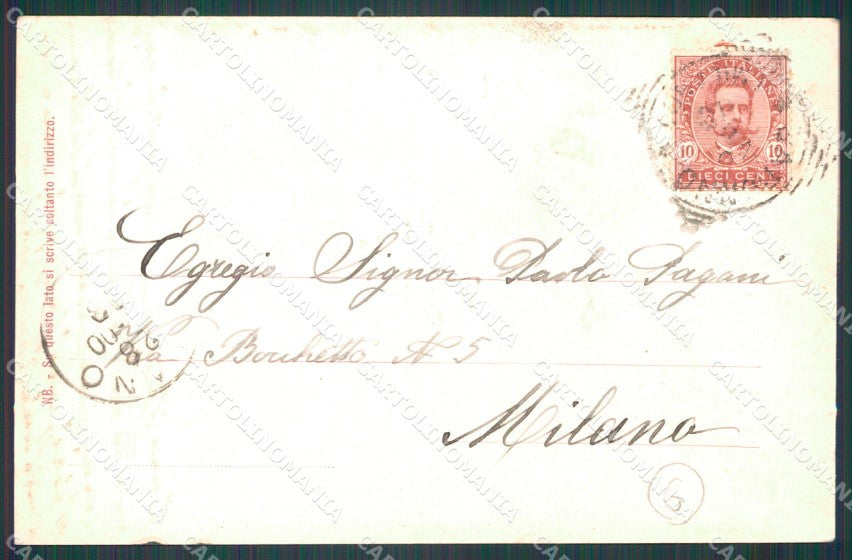Rimini Città Saluti da cartolina QT3593 – retro