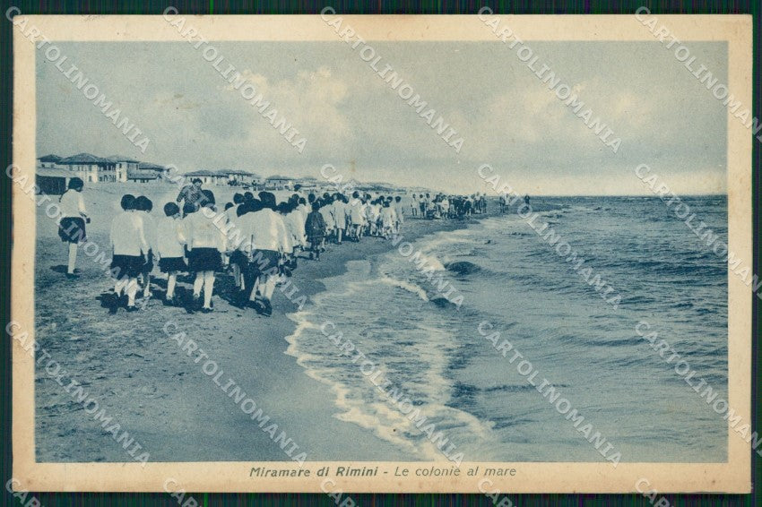 Rimini Miramare di Colonia cartolina QT3597 – fronte