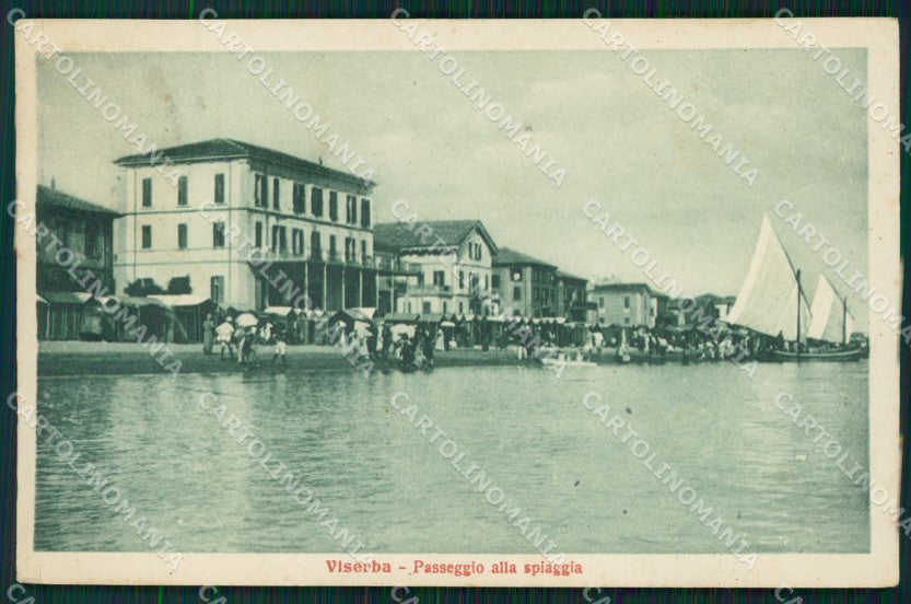 Rimini Viserba cartolina QT3601 – fronte