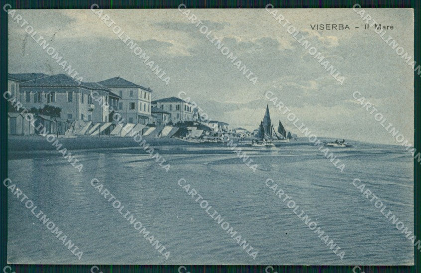 Rimini Viserba cartolina QT3606 – fronte