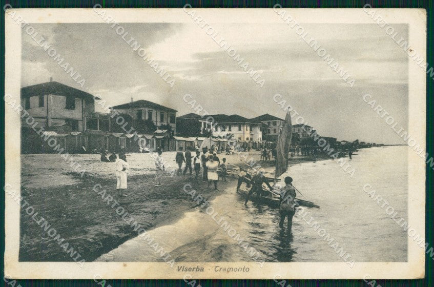 Rimini Viserba MACCHIA cartolina QT3610 – fronte