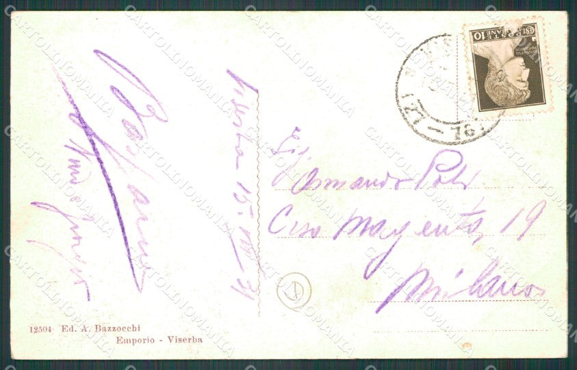 Rimini Viserba Barca cartolina QT3627 – retro