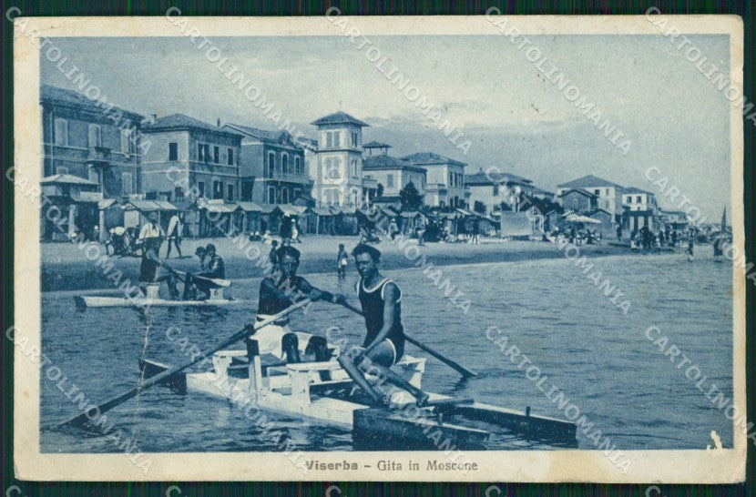 Rimini Viserba PIEGHE cartolina QT3646 – fronte