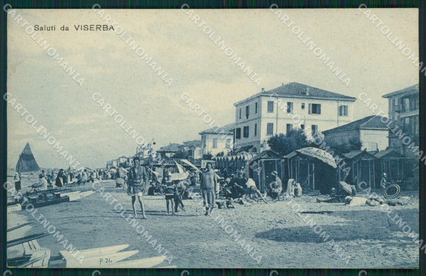 Rimini Viserba cartolina QT3657 – fronte