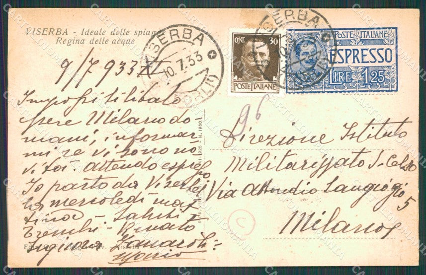 Rimini Viserba Barche cartolina QT3668 – retro