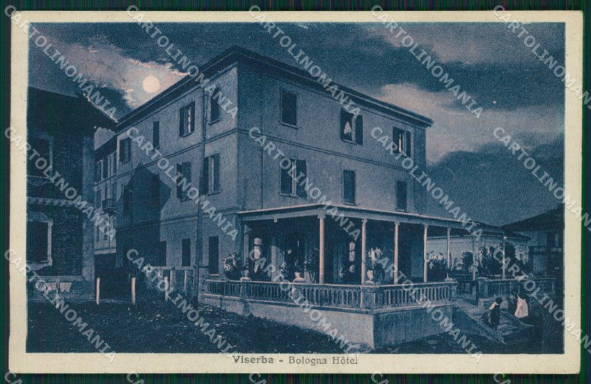 Rimini Viserba Chiaro di Luna cartolina QT3672 – fronte