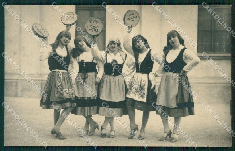 Belluno Città Carnevale 1929 Foto cartolina QT3713 – fronte