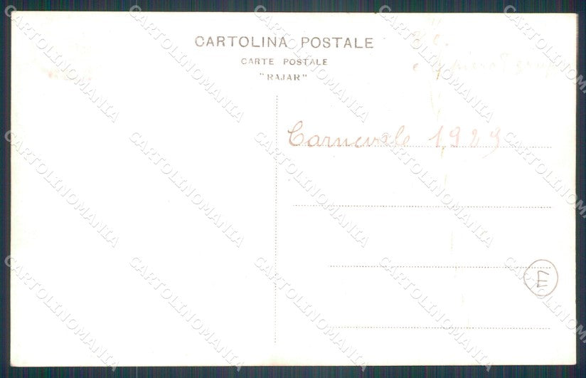 Belluno Città Carnevale 1929 Foto cartolina QT3713 – retro