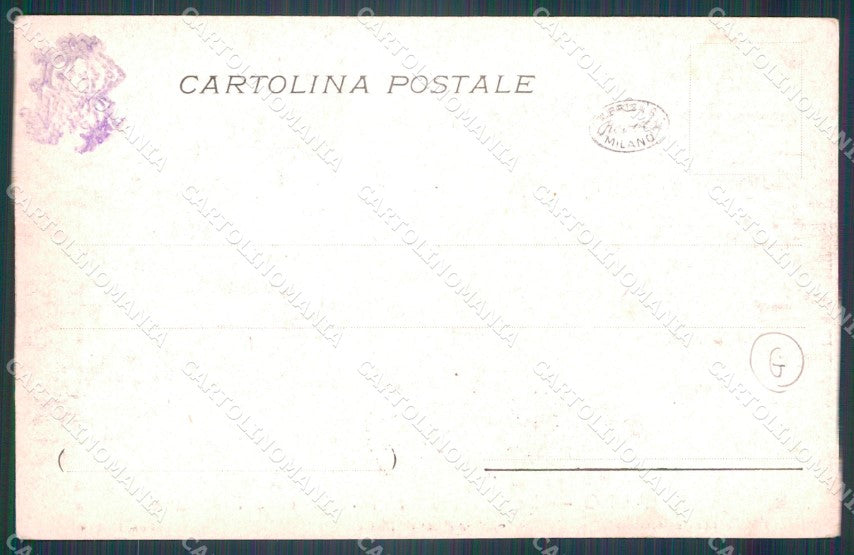 Belluno Città Prefettura Militari cartolina QT3721 – retro