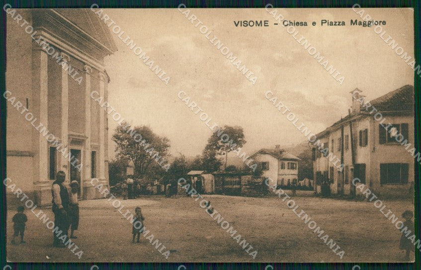 Belluno Visome cartolina QT3725 – fronte
