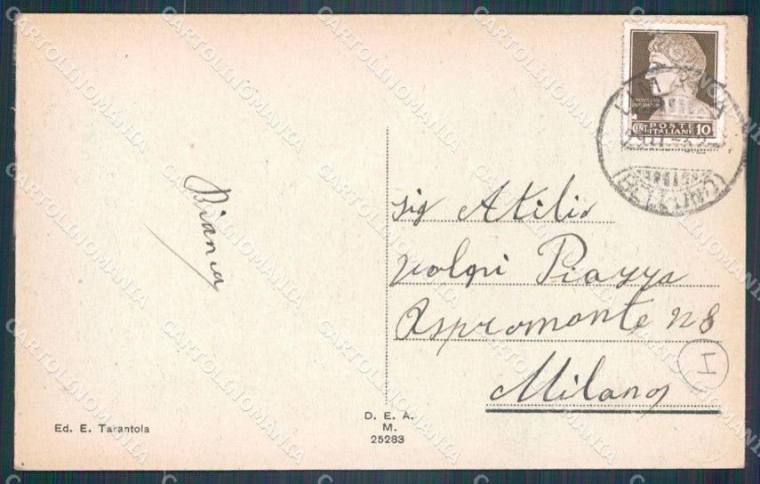 Belluno Visome cartolina QT3725 – retro