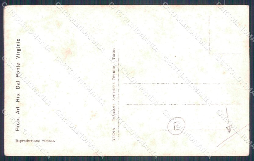 Belluno Feltre Palazzo Berton PIEGHE cartolina QT3738 – retro