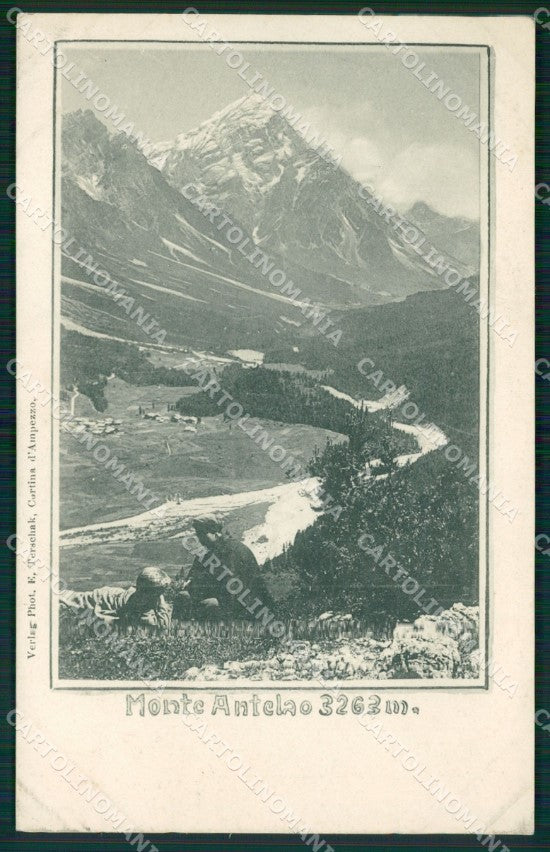 Belluno Cortina d'Ampezzo Monte Antelao cartolina QT3744 – fronte