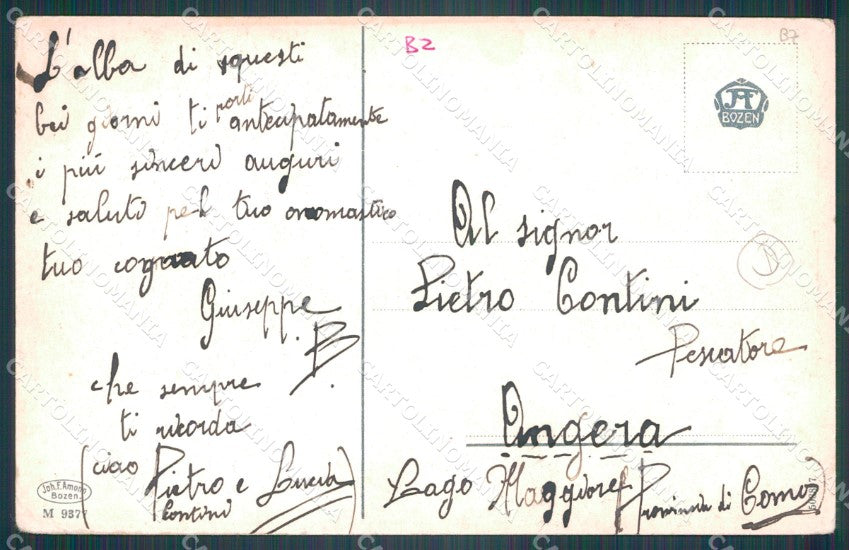 Belluno Cortina d'Ampezzo Sorapis Auto ABRASA cartolina QT3757 – retro