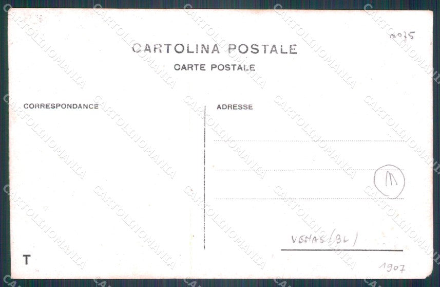Belluno Valle di Cadore Venas Militari cartolina QT3802 – retro