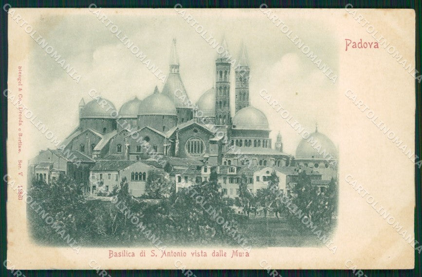 Padova Città Basilica Sant'Antonio Rilievo cartolina QT3809 – fronte