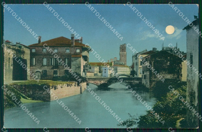 Padova Città Chiaro di Luna cartolina QT3810 – fronte