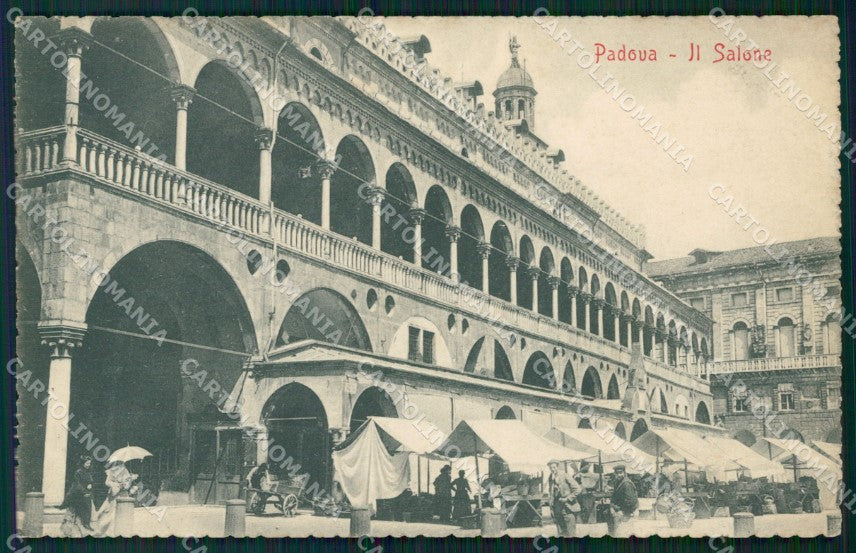 Padova Città Mercato cartolina QT3817 – fronte