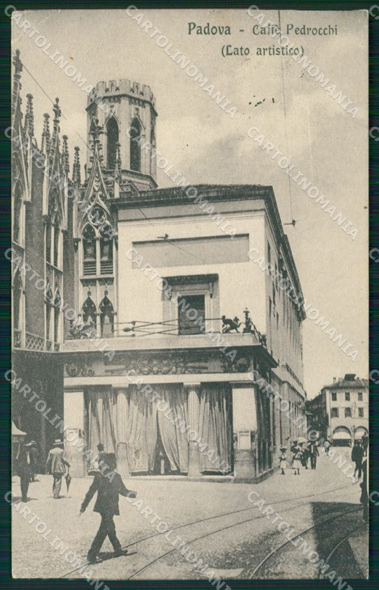 Padova Città Caffè Pedrocchi PIEGHINA cartolina QT3819 – fronte