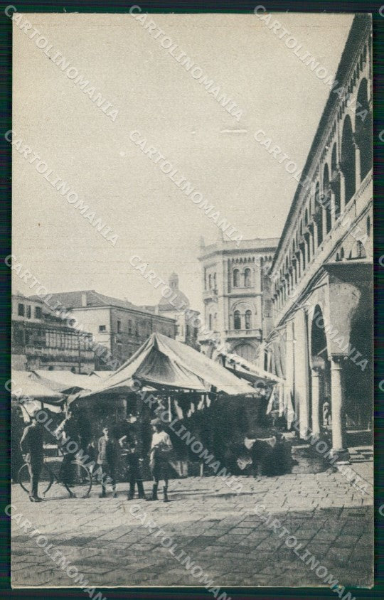 Padova Città Piazza delle Erbe cartolina QT3847 – fronte