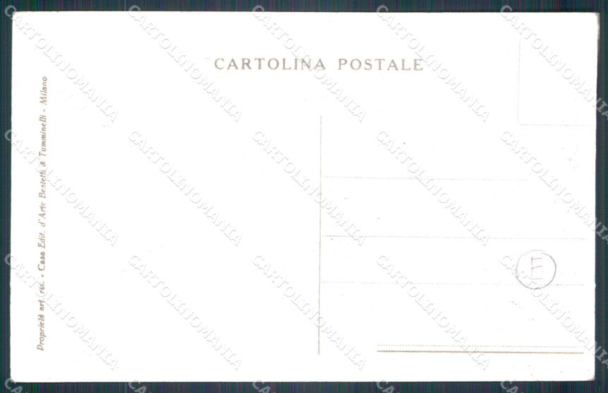 Padova Città Nevicata Rovine di Guerra cartolina QT3871 – retro