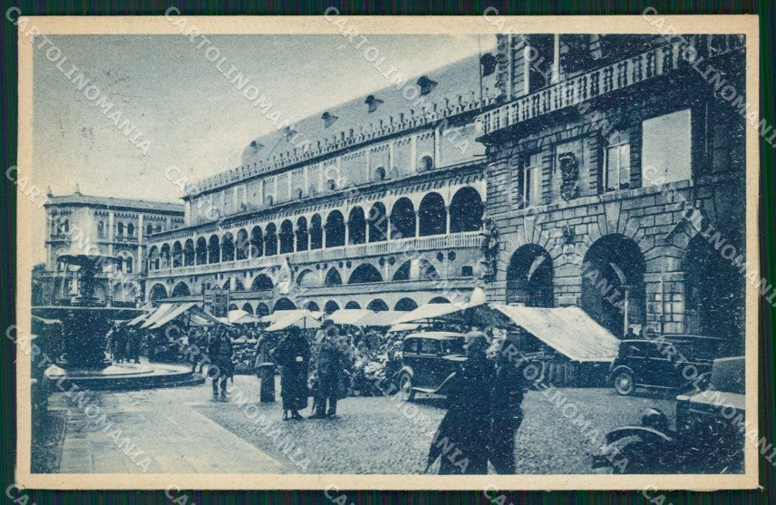 Padova Città Piazza Erbe Palazzo Ragione Mercato cartolina QT3879 – fronte