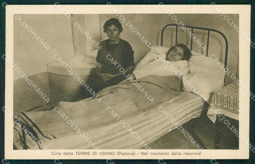 Padova Abano Terme Cura Fanghi cartolina QT3906 – fronte
