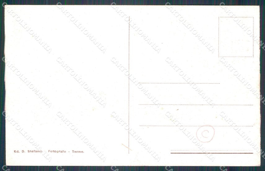Padova Abano Terme Cura Fanghi cartolina QT3906 – retro