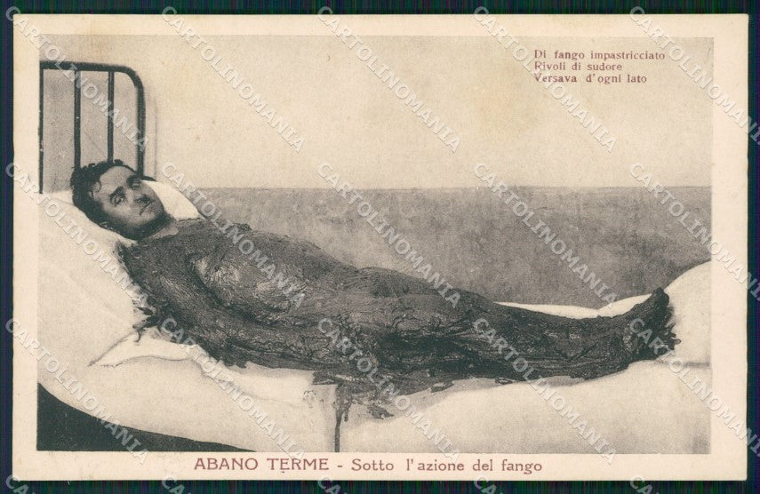 Padova Abano Terme Cura Fanghi cartolina QT3907 – fronte