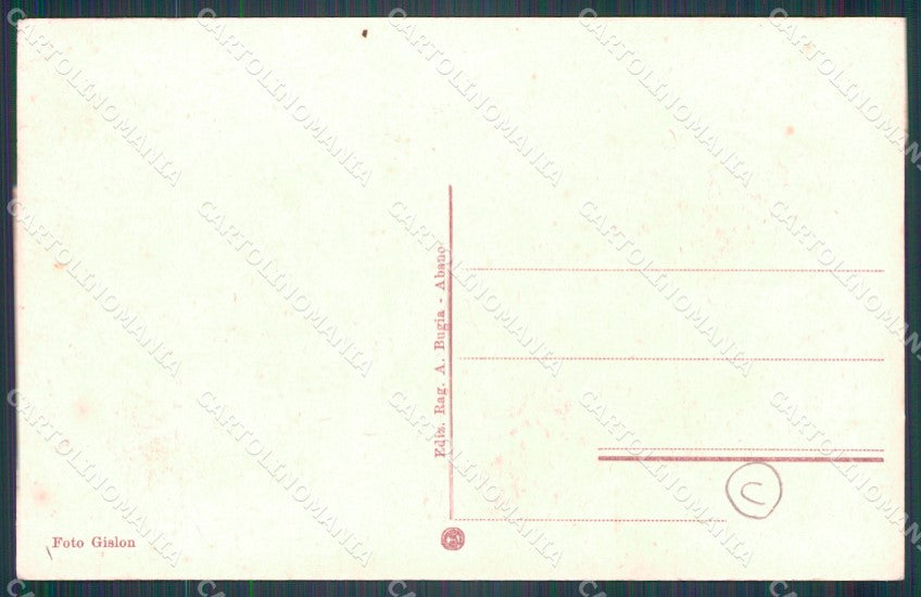 Padova Abano Terme Cura Fanghi cartolina QT3908 – retro