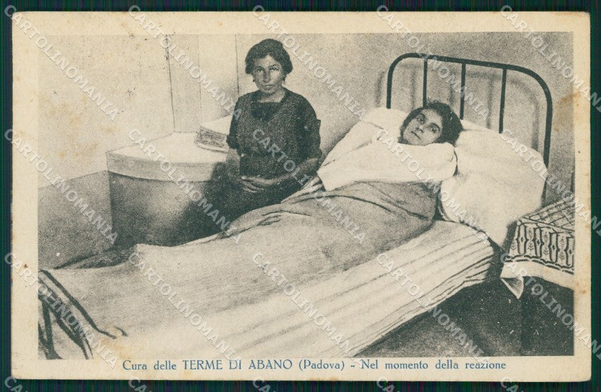 Padova Abano Terme Cura Fanghi cartolina QT3910 – fronte