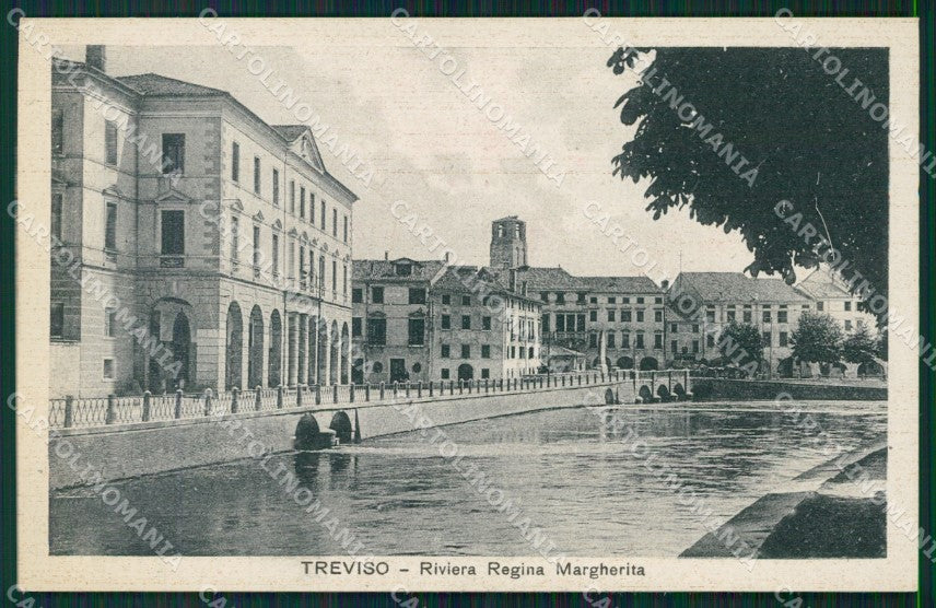 Treviso Città Riviera Regina Giovanna cartolina QT3917 – fronte