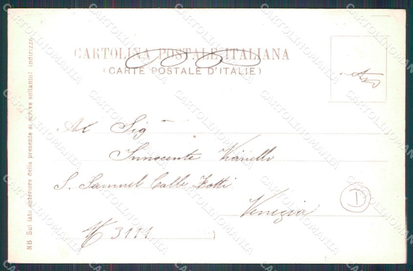 Treviso Città Stazione Carretto cartolina QT3936 – retro