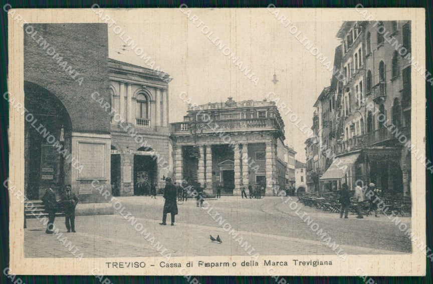 Treviso Città Cassa di Risparmio cartolina QT3942 – fronte