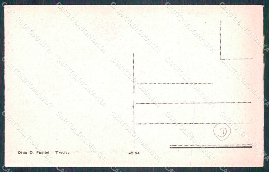 Treviso Città Palazzo Bogoncelli Candiani cartolina QT3943 – retro
