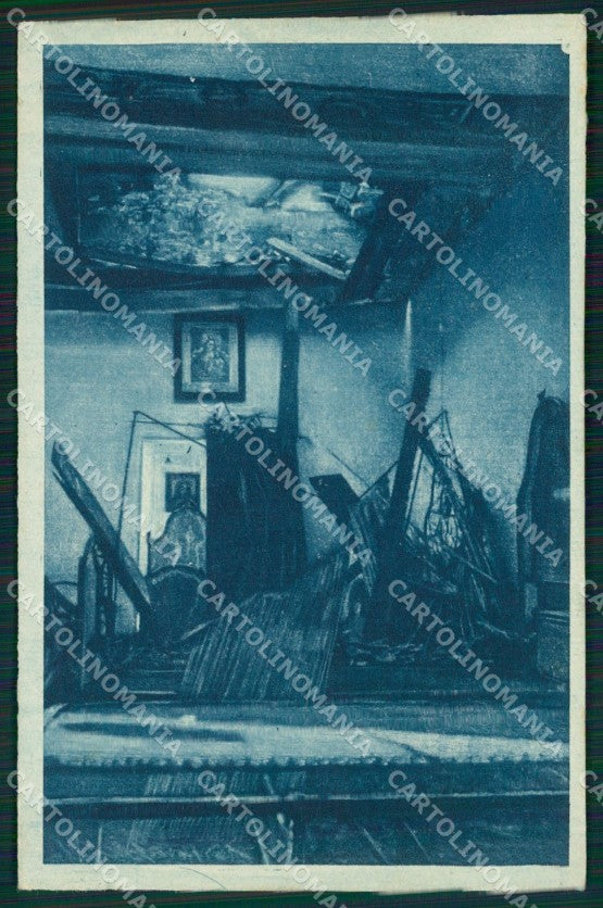 Treviso Città Rovine di Guerra PIEGA cartolina QT3944 – fronte