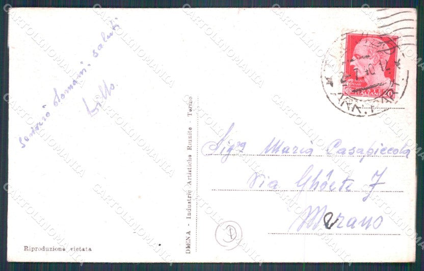 Treviso Città PIEGA STRAPPINO cartolina QT3945 – retro