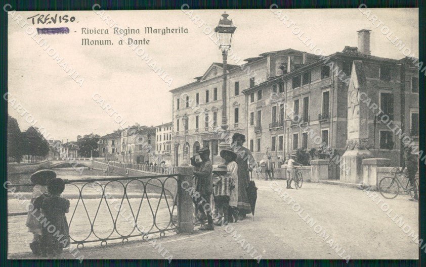 Treviso Città Riviera Regina Margherita cartolina QT3959 – fronte