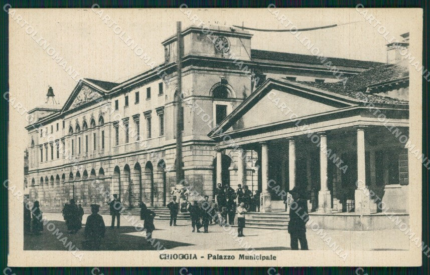 Venezia Chioggia Municipio cartolina QT3976 – fronte